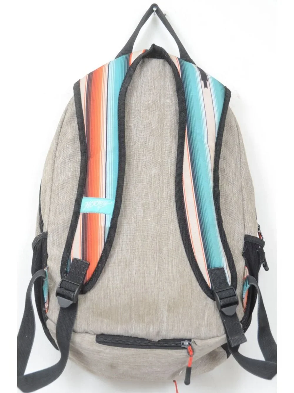 Hooey Rockstar Stripe Cowboy Hat Strap Rain Cover 18 inch Backpack Laptop Case